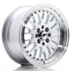 JAPAN RACING JR10 JR10 Silver Machined Face Silver Machined Face 15"(5902211912613)