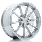 JAPAN RACING JR37 JR37 Silver Machined Face Silver Machined Face 17"(5902211957201)